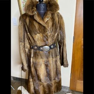 Beautiful Vintage Nutria Fur Coat